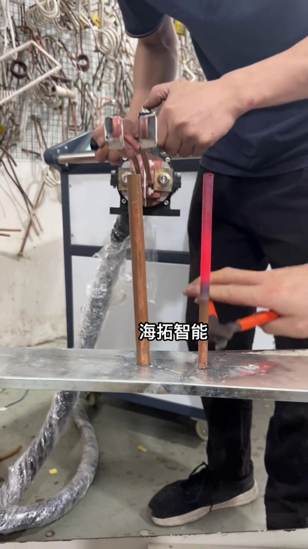 銅管加熱退火有難度嗎？沒有！隻要用了大香蕉性爱视频智能香蕉视频污版加